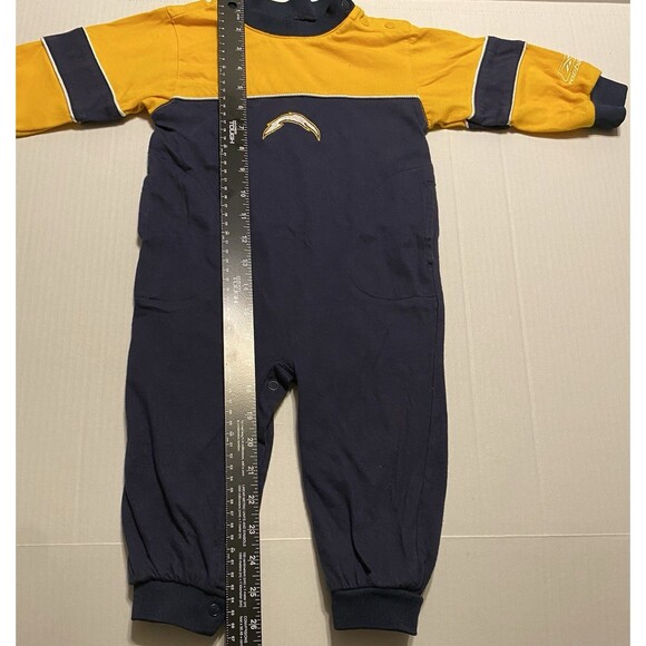 VTG San Diego Los Angeles Chargers Baby Cotton Blend Bodysuit Reebok 24 Months - Picture 10 of 11